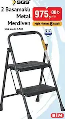 SGS 2 BASAMAKLI METAL MERDİVEN
